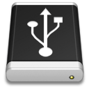 Drive Black (USB) icon